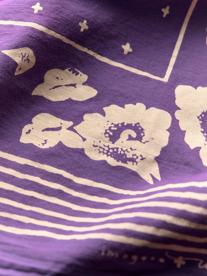 Dim Gray the "paradise rose" bandana