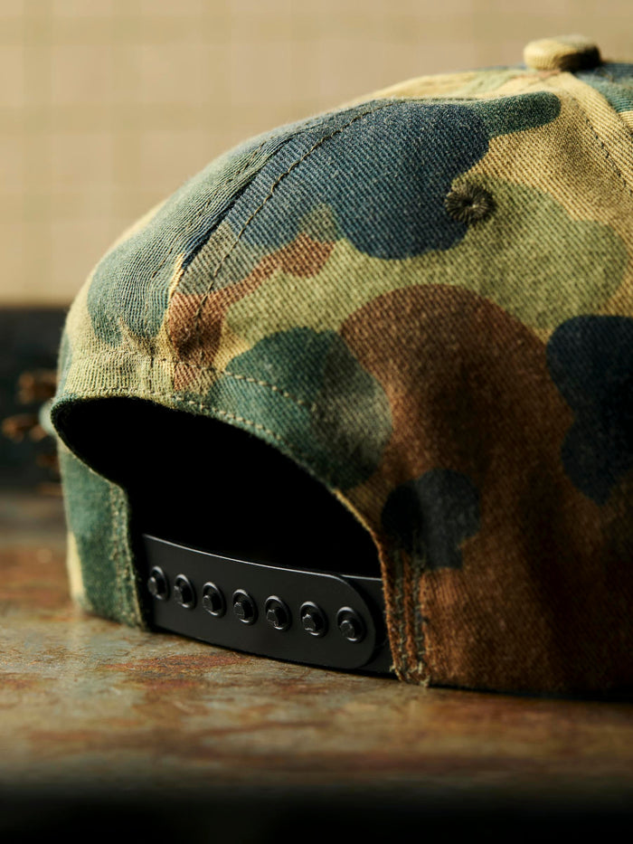 Black the "parts and service" trucker
