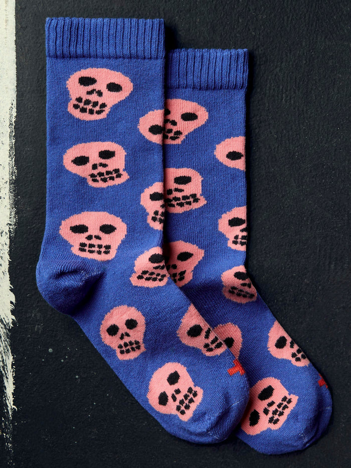 Dark Slate Gray the "peligro" sock
