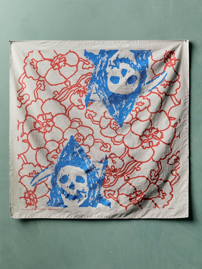 Slate Gray the "reaper" bandana
