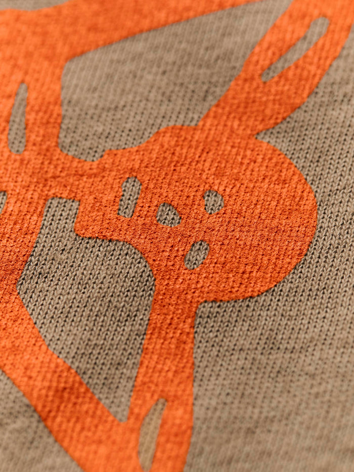 Rosy Brown the "relax" tee