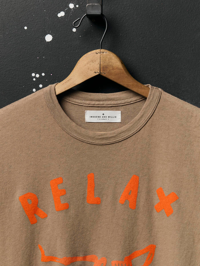 Dim Gray the "relax" tee