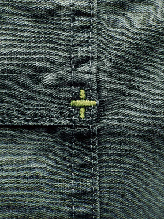 Dark Slate Gray the ripstop fatigue short in slate