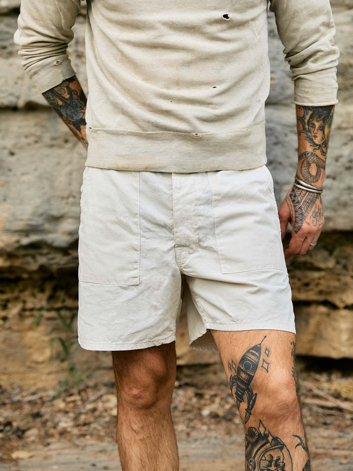 Rosy Brown the ripstop fatigue short in stone