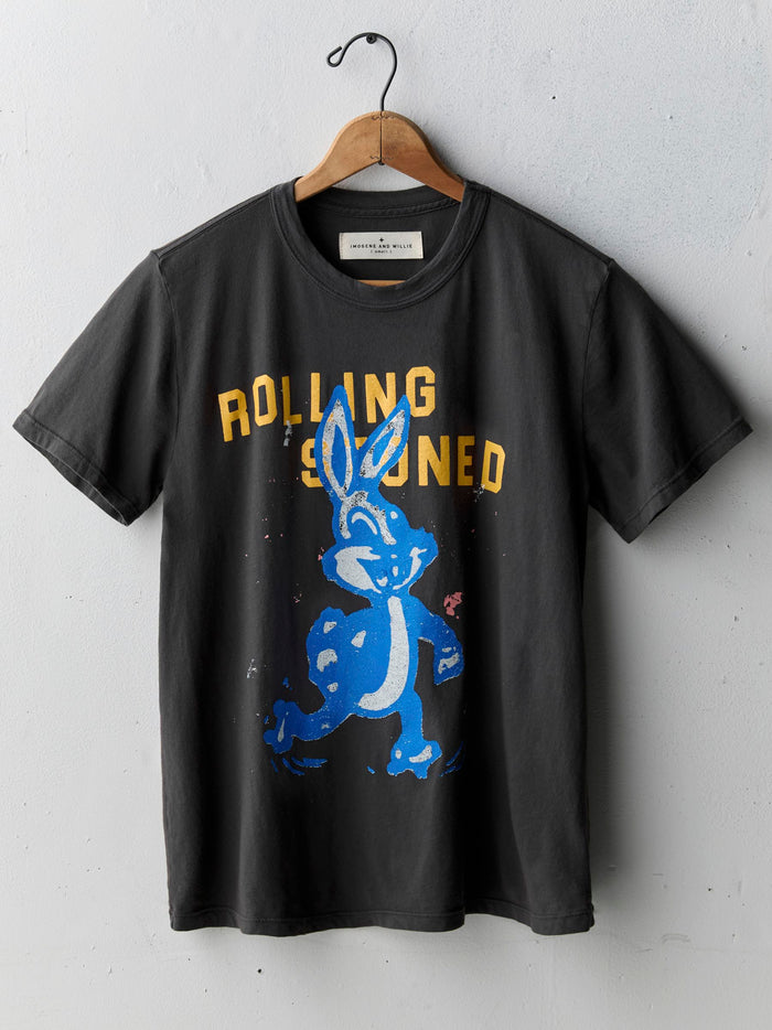 Light Gray the "rolling stoned" tee