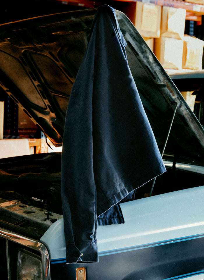 Black the "service station" jacket