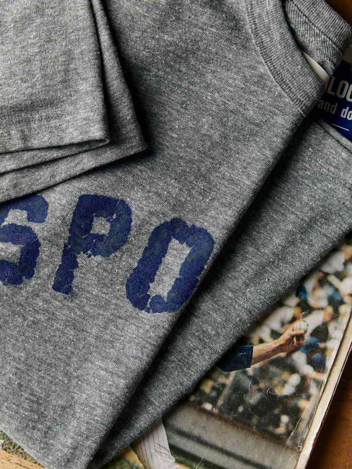 Dim Gray the "sports" tee in heather grey