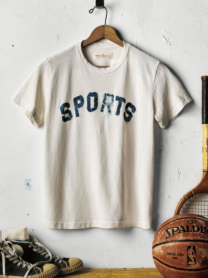 Light Gray the "sports" tee