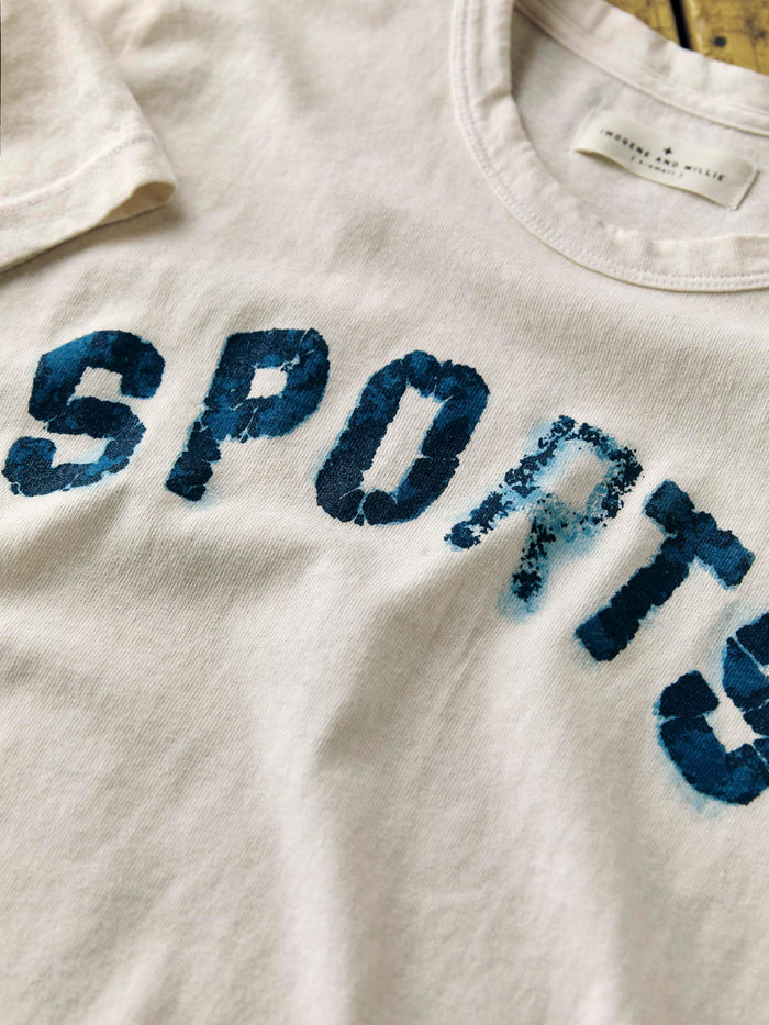 Gray the "sports" tee