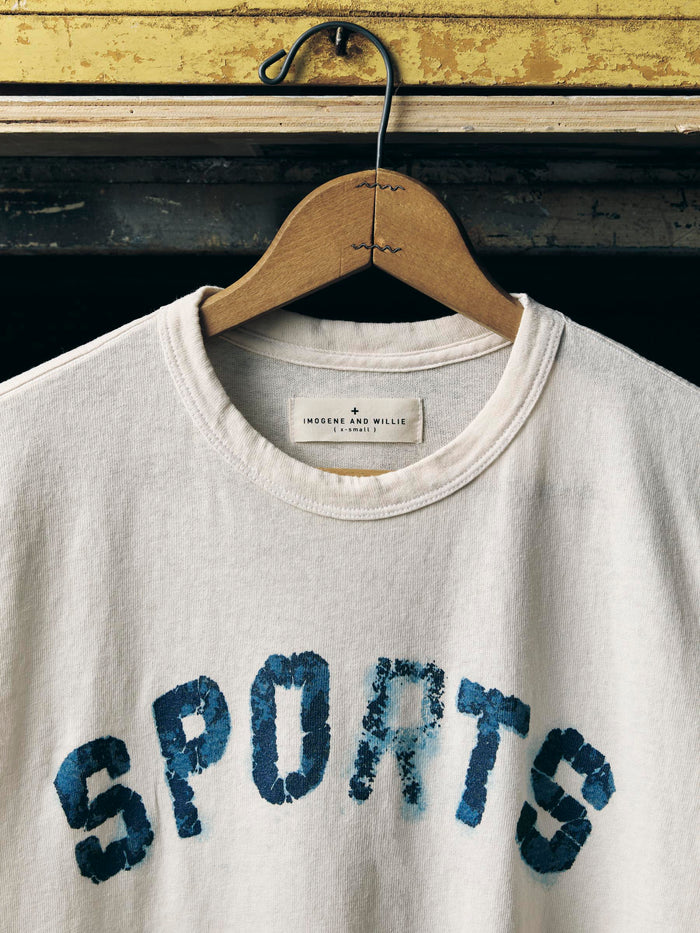 Gray the "sports" tee