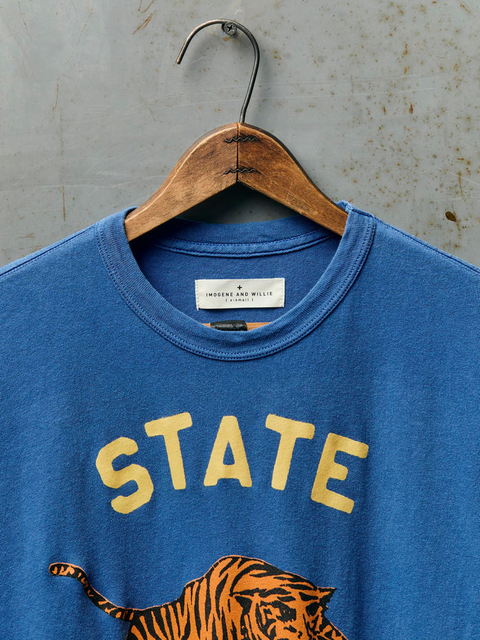 Dark Gray the "state" tee