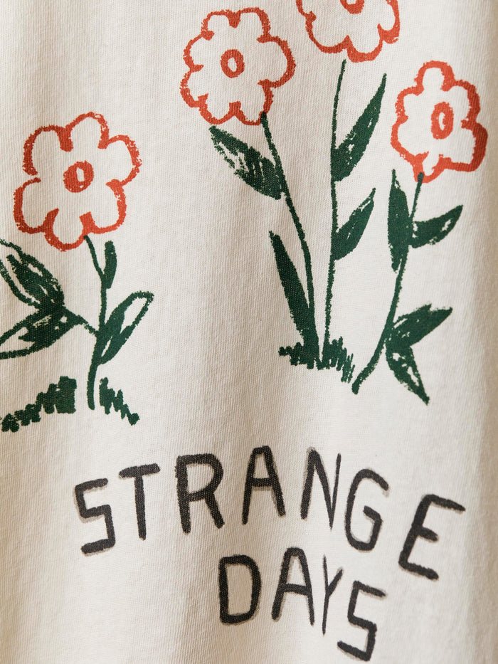 Light Gray the "strange days" tee