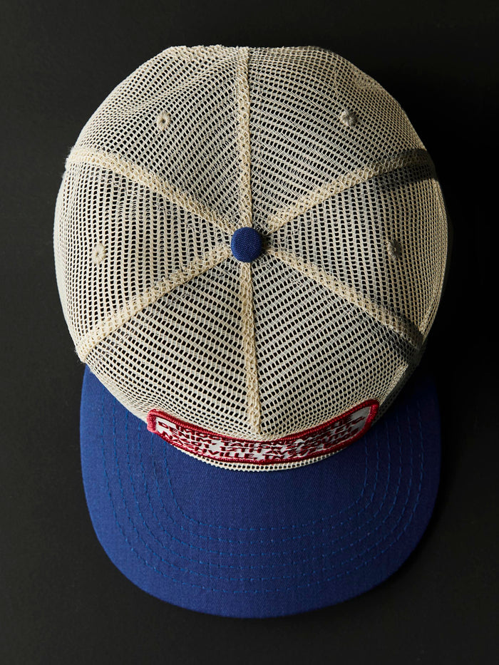 Black the "tailor shop" mesh trucker