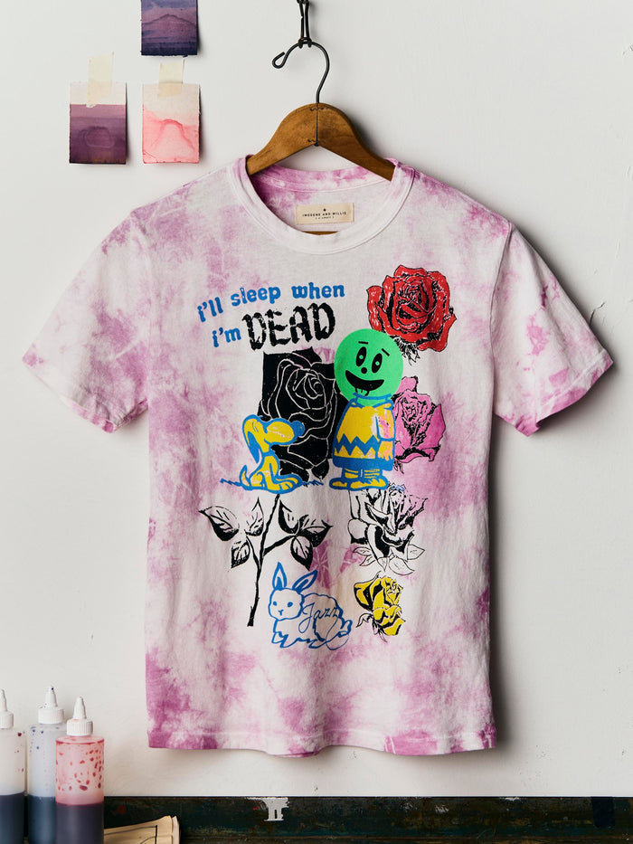 Light Gray the "when i'm dead" tee