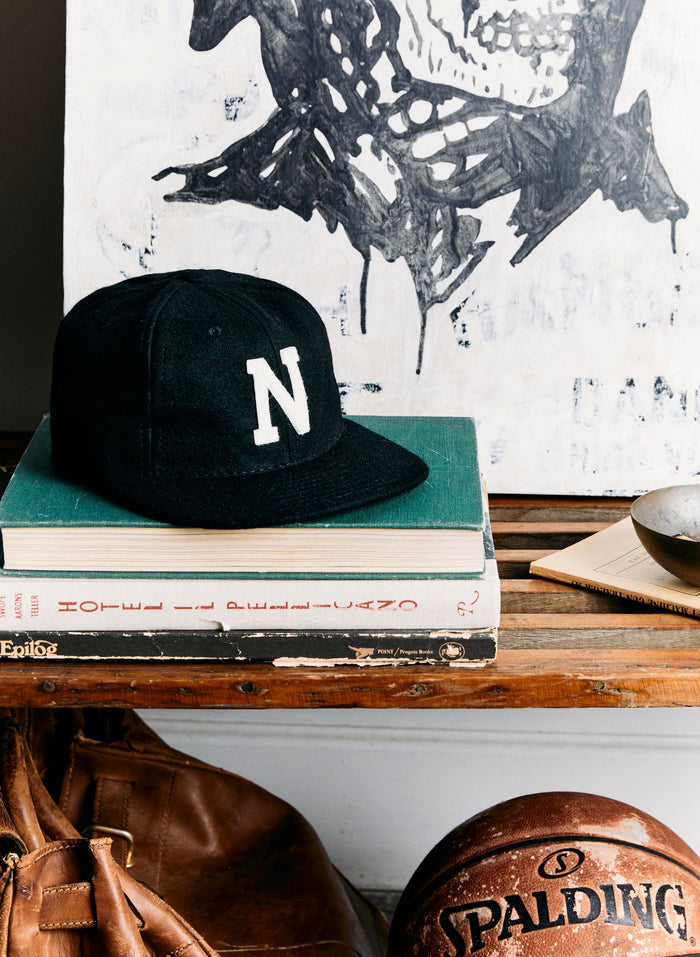 Black the wool "nashville" cap