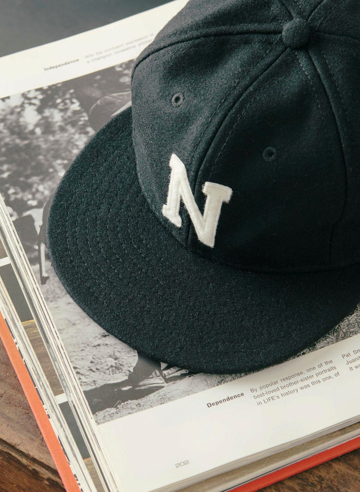 Dark Slate Gray the wool "nashville" cap
