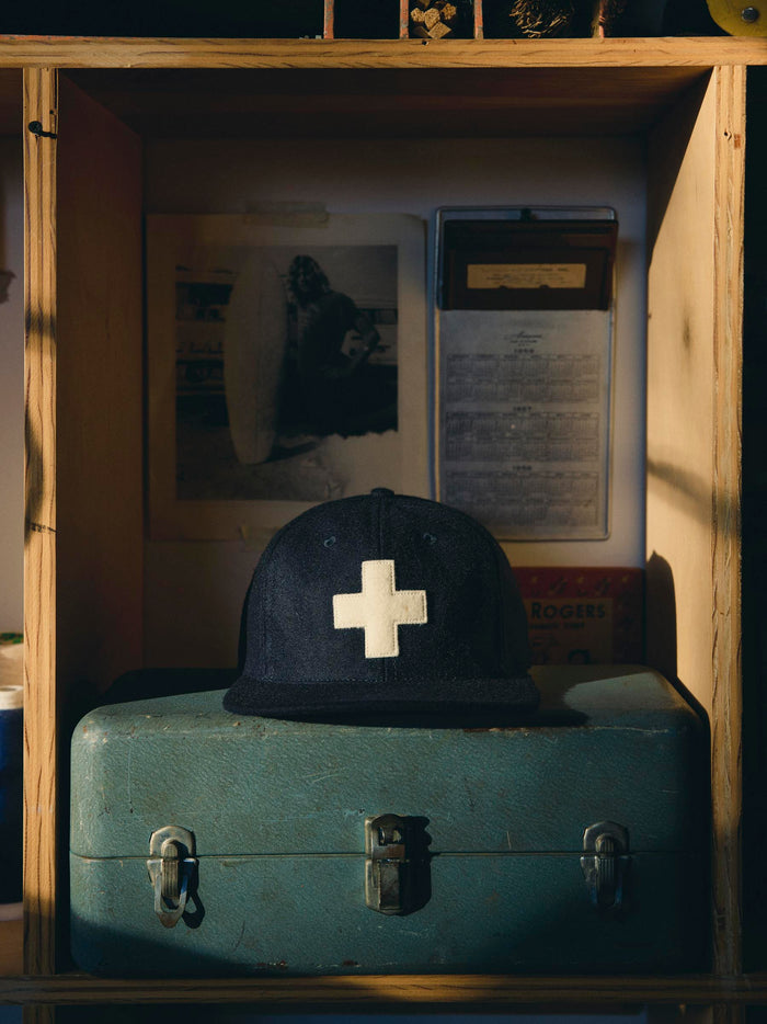 Dark Slate Gray the wool "plus" cap