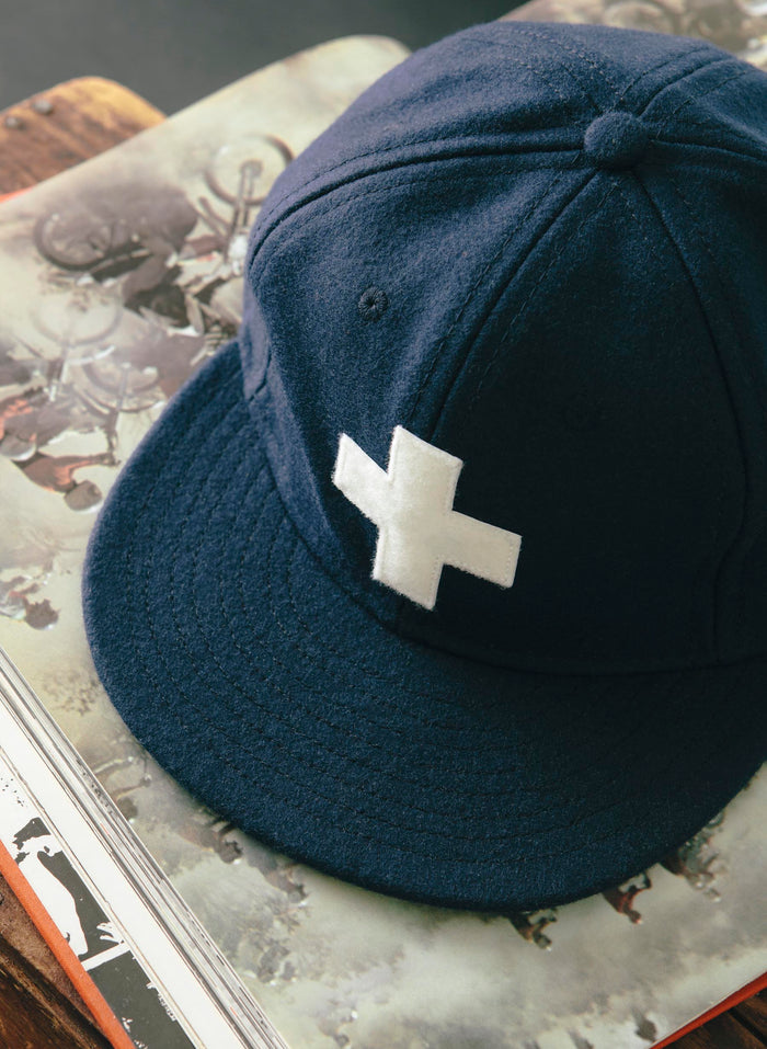 Gray the wool "plus" cap
