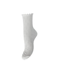 THERESE POINTELLE SOCKS - BRIGHT WHITE