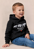 Toddlers Black 3 Animals with Banff Hoodie