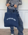 TOTEBAG - DARK STRIPE