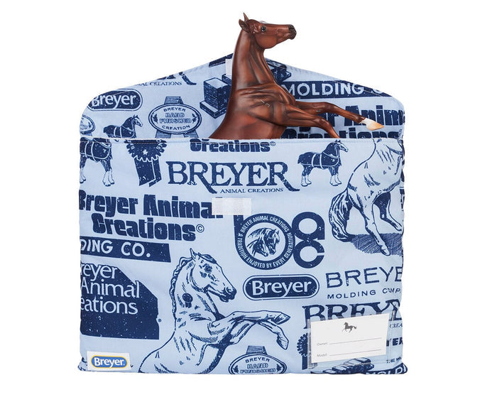 Traditional Pony Pouches shown with Model
