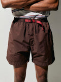 Light Gray trail short in brown
