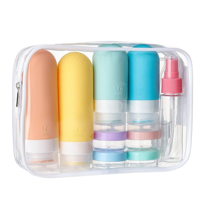 Travel Bottles for Toiletries Silicone Travel Containers - 18 Pack