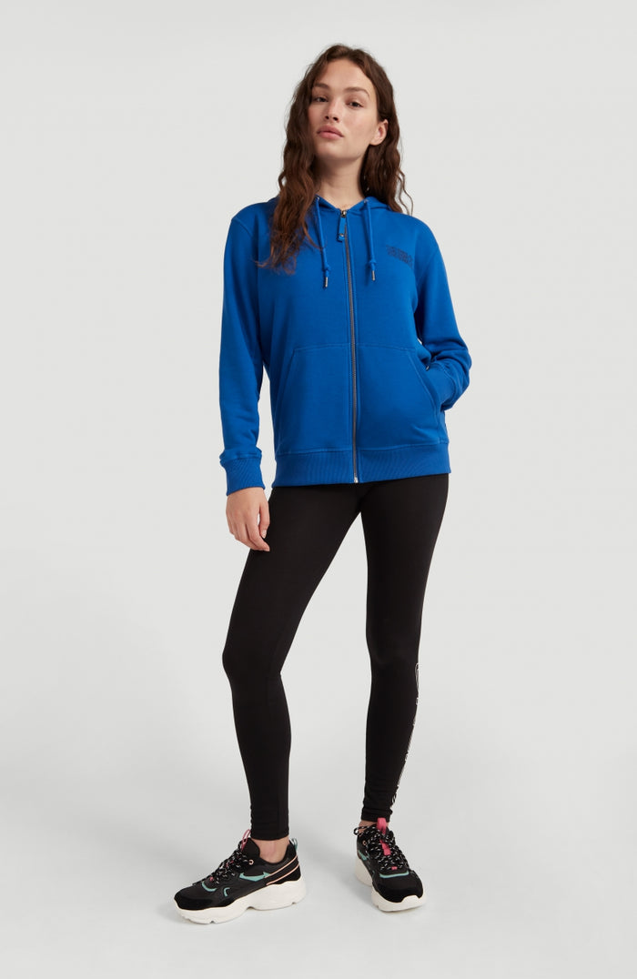 Triple Stack Full Zip Hoodie | Ocean Blue