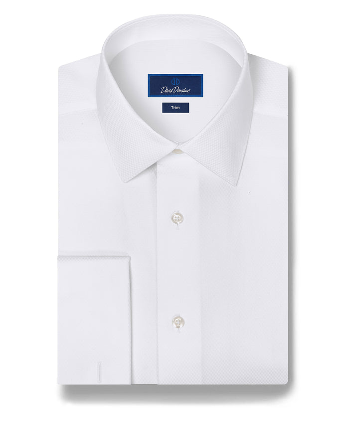 TT835110 | Dobby Weave French Cuff Formal Shirt