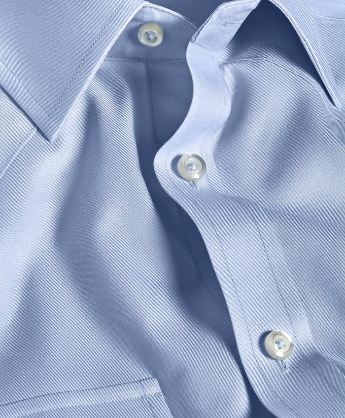 TWES4130454 | Sky Super Fine Twill Western Shirt