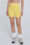 Two Tone Shorts - Daisy/White