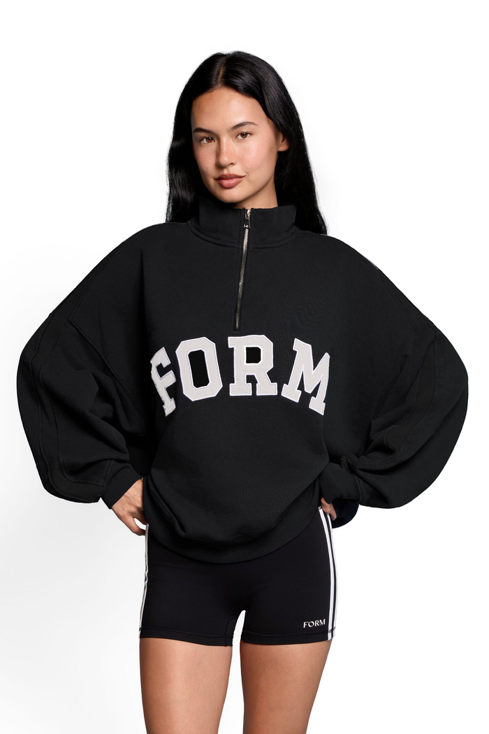 uniFORM Quarter Zip - Black