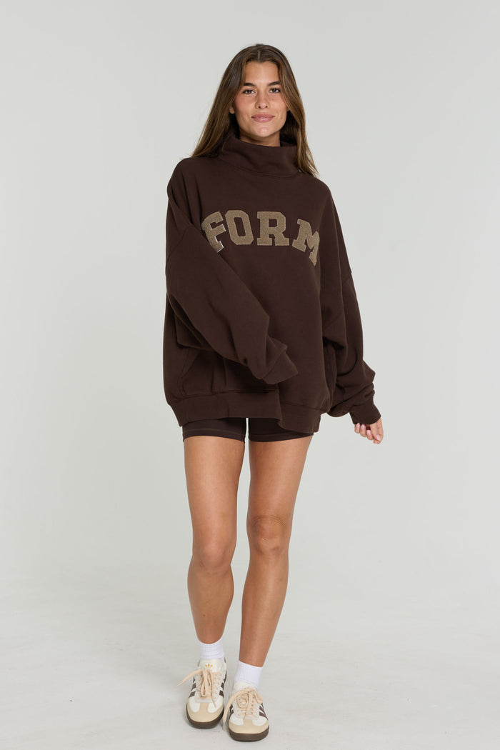 uniFORM Sweatshirt - Espresso/Walnut