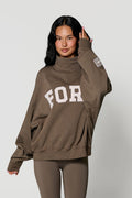 uniFORM Sweatshirt - Walnut/Cream