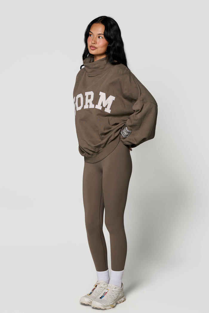 uniFORM Sweatshirt - Walnut/Cream