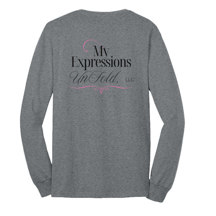 Athletic Heather - PC55LS - BACK