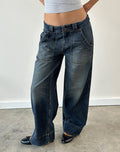 Image of Utility Carpenter Jeans in Aged Mid Blue