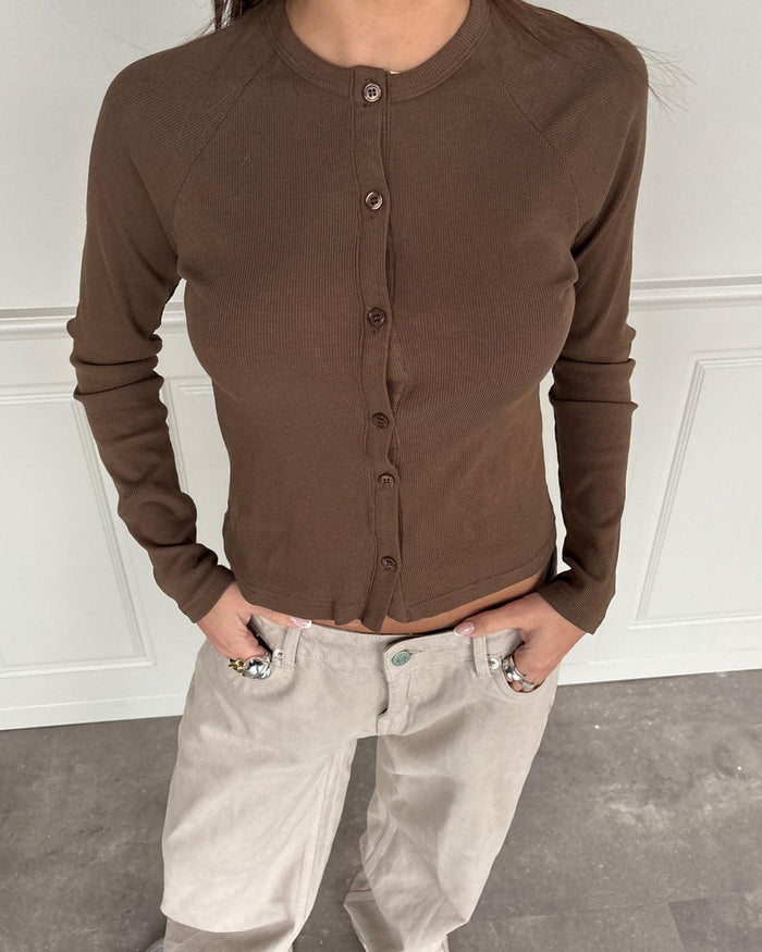 VEGA CARDIGAN - ARMY