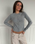 VEGA CARDIGAN - LIGHT GREY