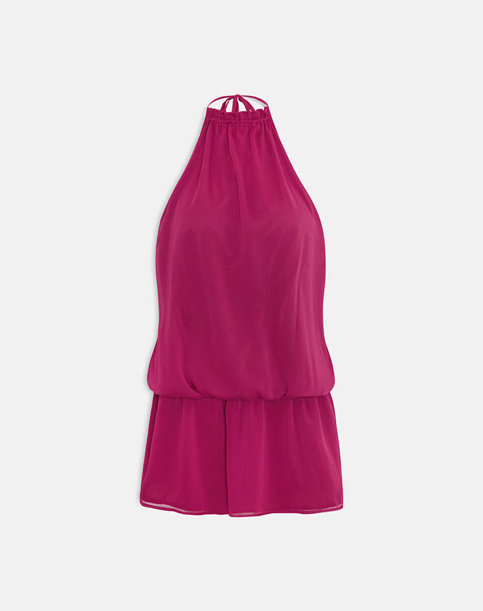 Image of Veloria Mini Dress in Dark Rose