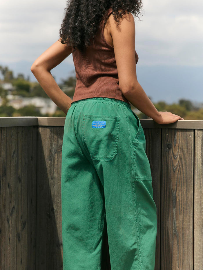 Light Gray ventura chore pant in jade