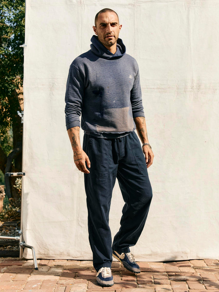 Dark Slate Gray ventura chore pant in navy