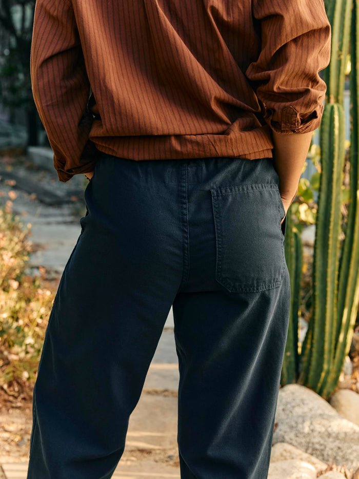 Dark Slate Gray ventura chore pant in navy