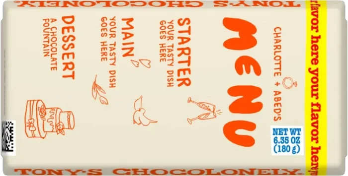 wedding menu