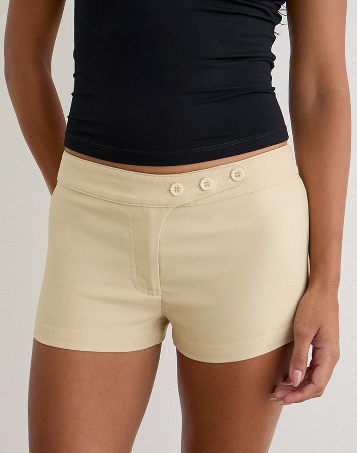 Image of Wesara Short in Tailoring Buttercream