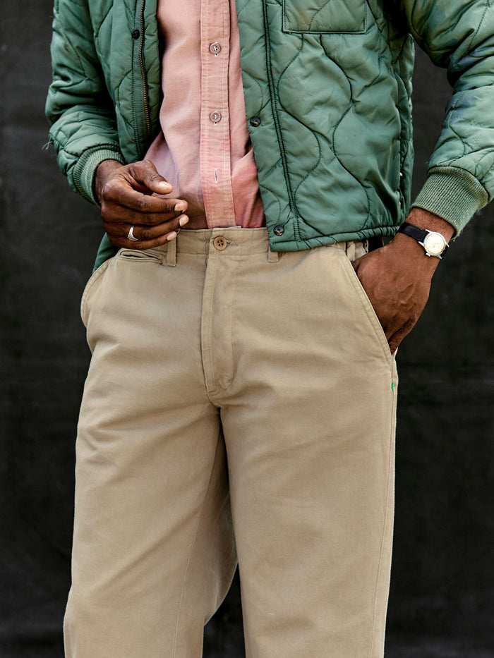 Black wilkison trouser in field tan