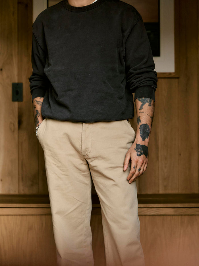 Saddle Brown wilkison trouser in field tan