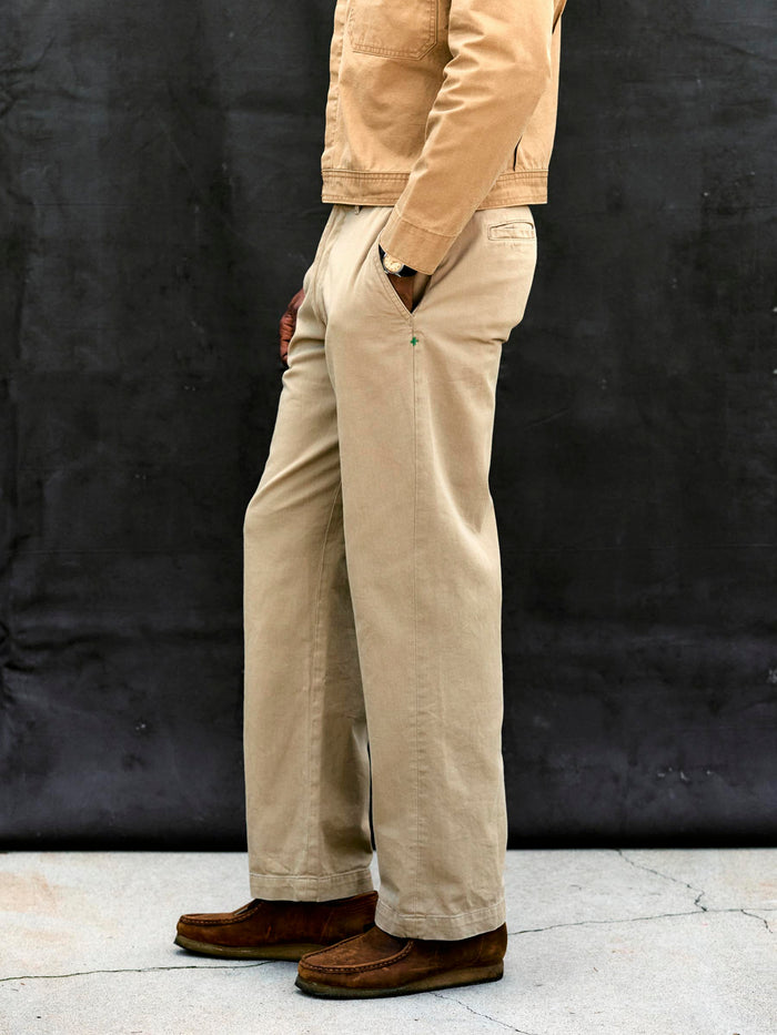 Black wilkison trouser in field tan