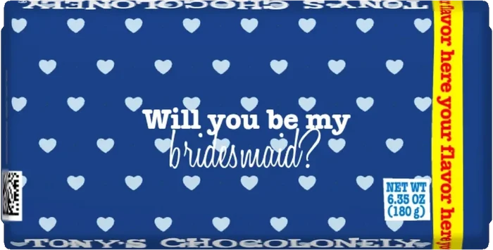 will you be my bridesmaid?